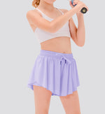 Butterfly Shorts - Lavender