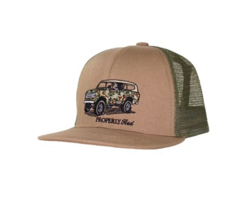 Trucker Hat- Camo Truck