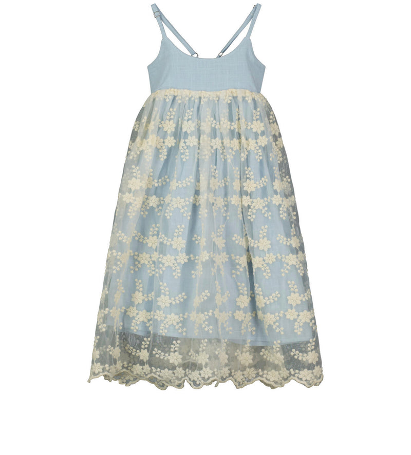 Marin Reversible Dress- Light Blue