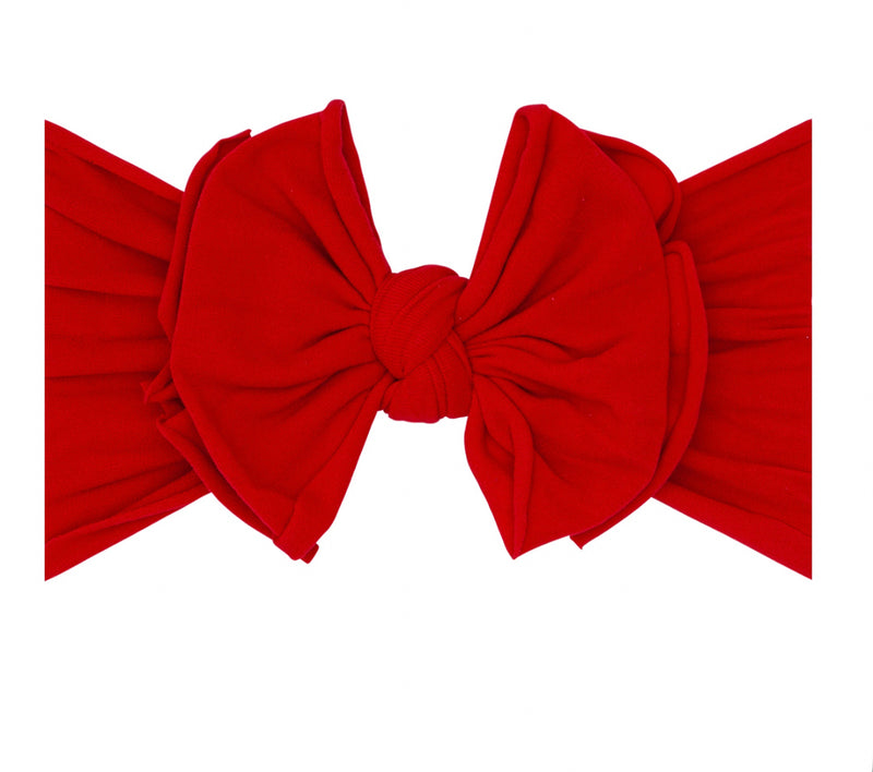 Fab-Bow-Lous Headband- Cherry