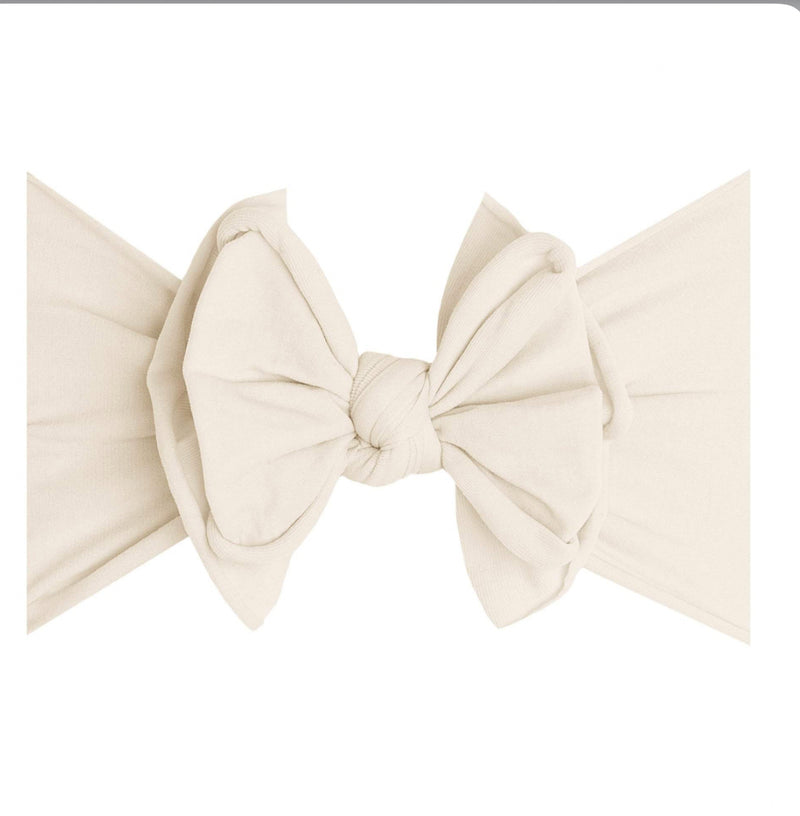 Fab-Bow-Lous Headband- Oatmeal