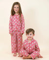 Collared PJ Set- Old Face Santa