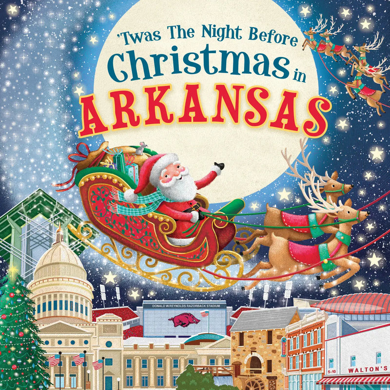 Book- Twas The Night Before Christmas in Arkansas