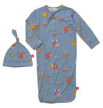Magnetic Sack Gown & Hat Set - It Takes A Pillage