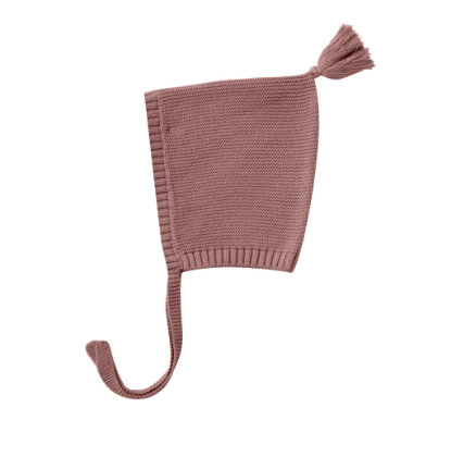 Knit Pixie Bonnet - Fig