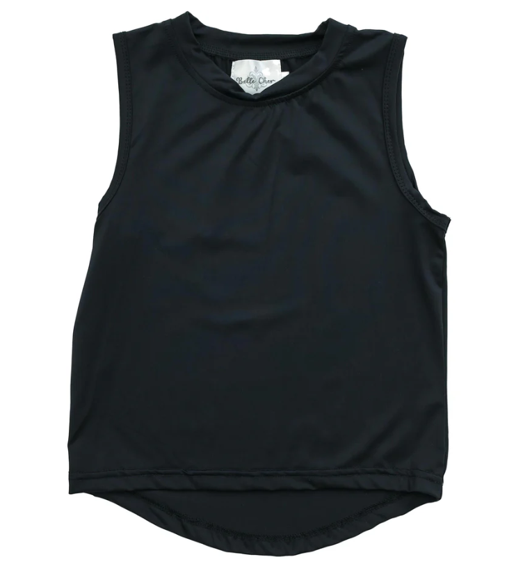 High Low Tank - Black