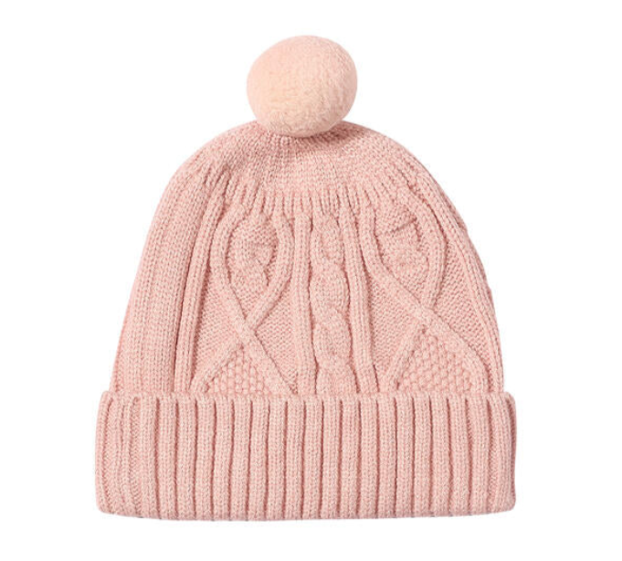 Maddy Knit Hat - Rose