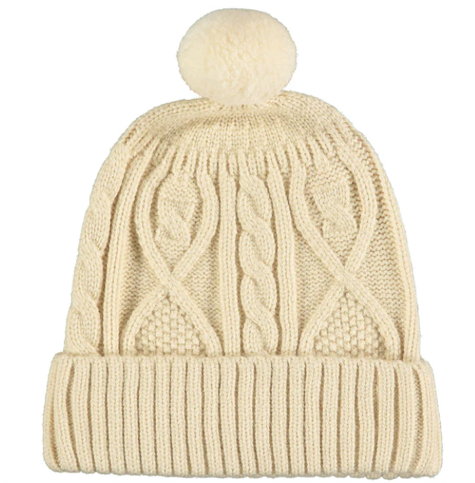 Maddy Knit Hat - Cream