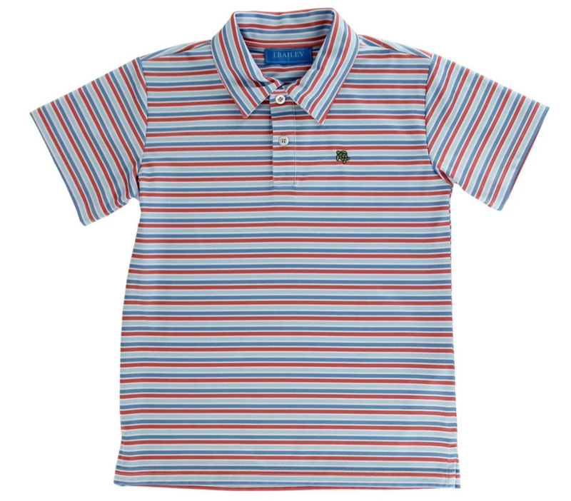 S/S Henry Performance Polo - Parrot