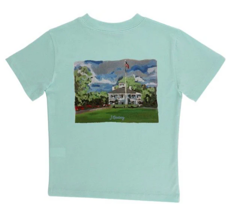 S/S Logo Tee - Mint Clubhouse