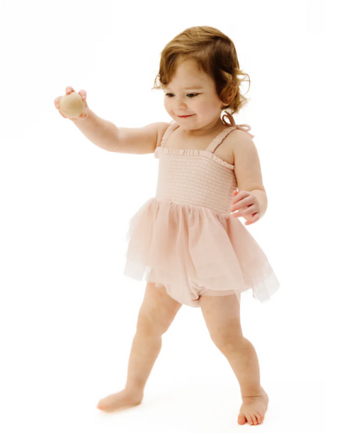 Tutu Bubble - Solid Muslin Rose Smoke
