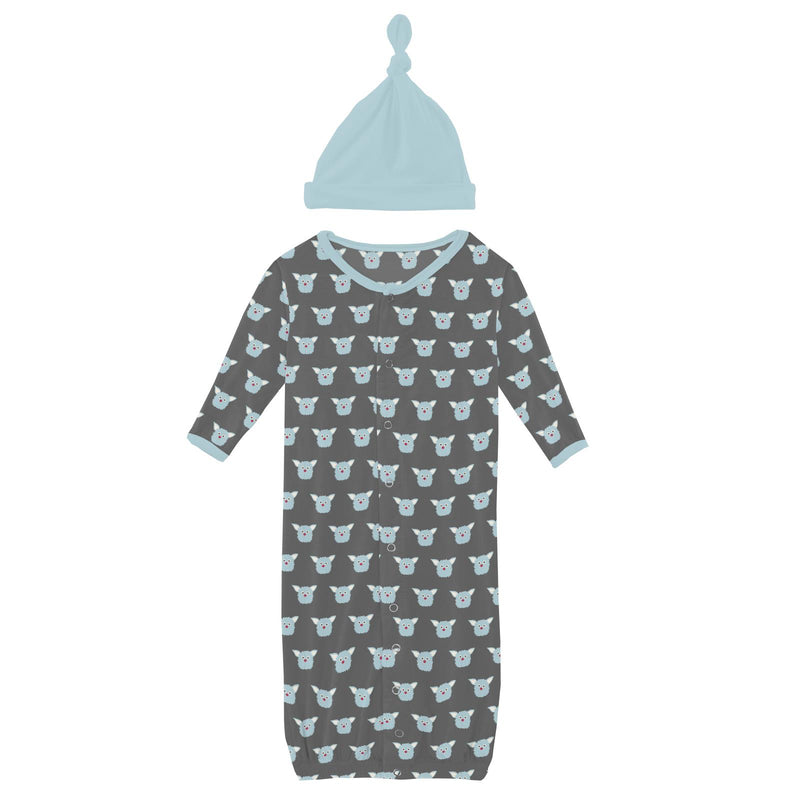 Gown Converter/Hat Set- Pewter Furry Friends