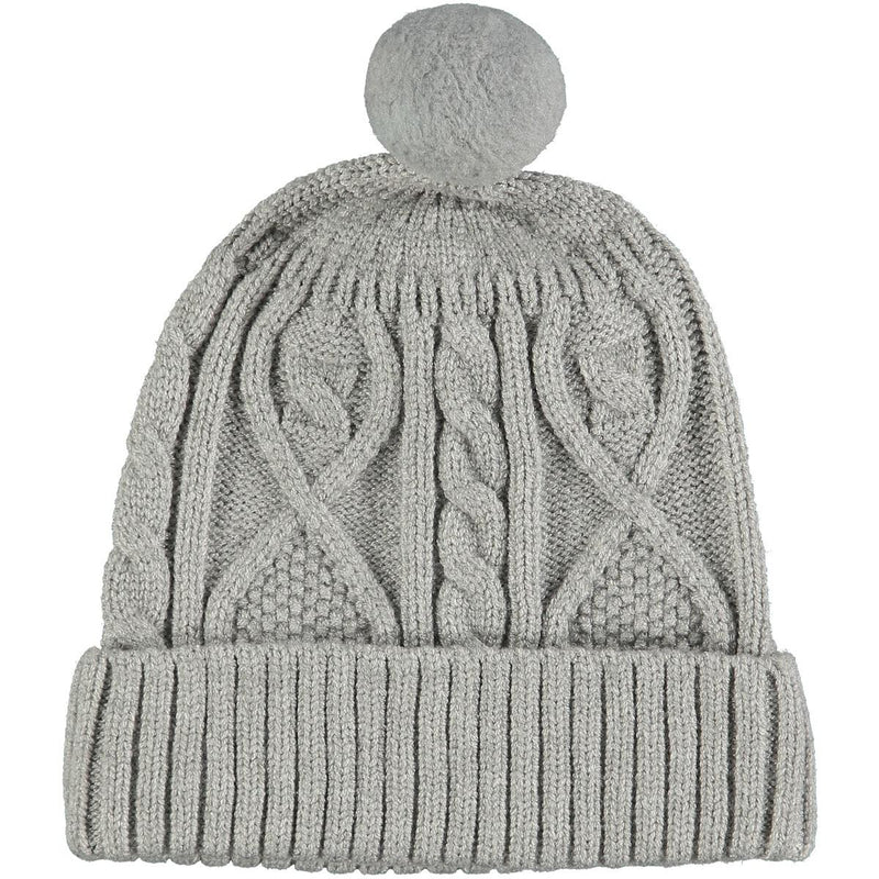 Maddy Knit Hat- Grey