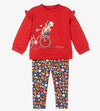 Bike Pullover Set- Red/Navy