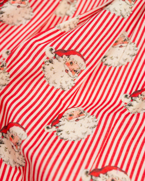 Collared PJ Set- Old Face Santa