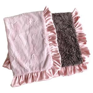 Luxe Blanket - Dusty Rose