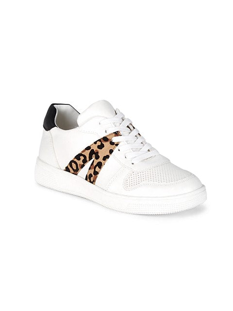 Courtnee Sneaker - Leopard Stripe