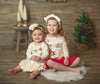 Lil Christmas Carols Dress - Eggnog
