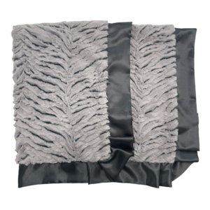 Luxe Blanket - Ziggy Grey/Grey