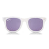 NEW Polarized WeeFarers Sunglasses- White/ Purple