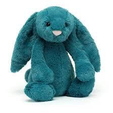 Bashful Bunny Medium - Mineral Blue