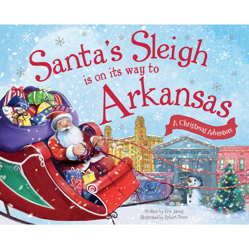 Book- Santa's Sleigh is on it's Way to Arkansas