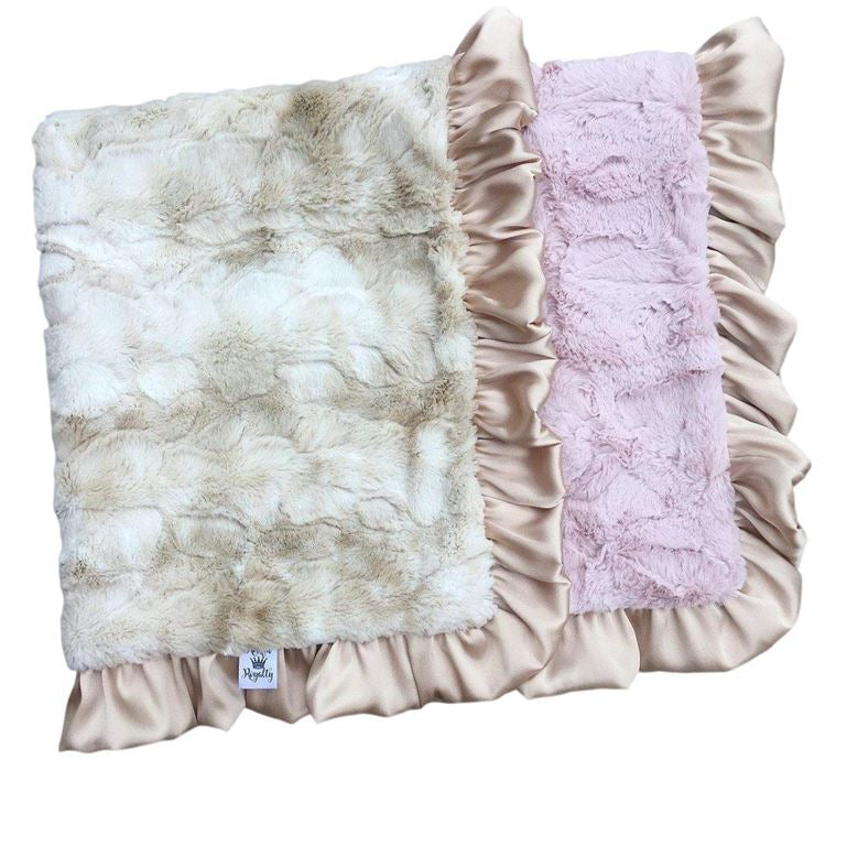 Luxe Blanket - Rabbit Blush