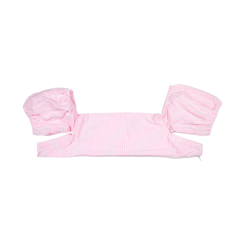 Puddle Jumper Cover- Pink Seersucker