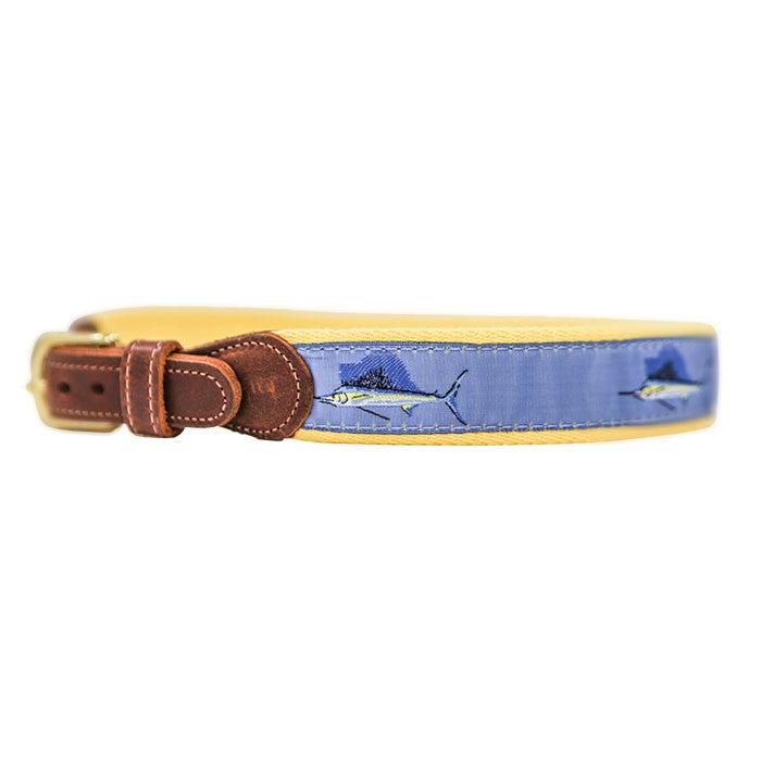 Buddy Belt- Sailfish Blue/Yellow